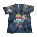 Black Tie-Dye Finessing For A Check Tee