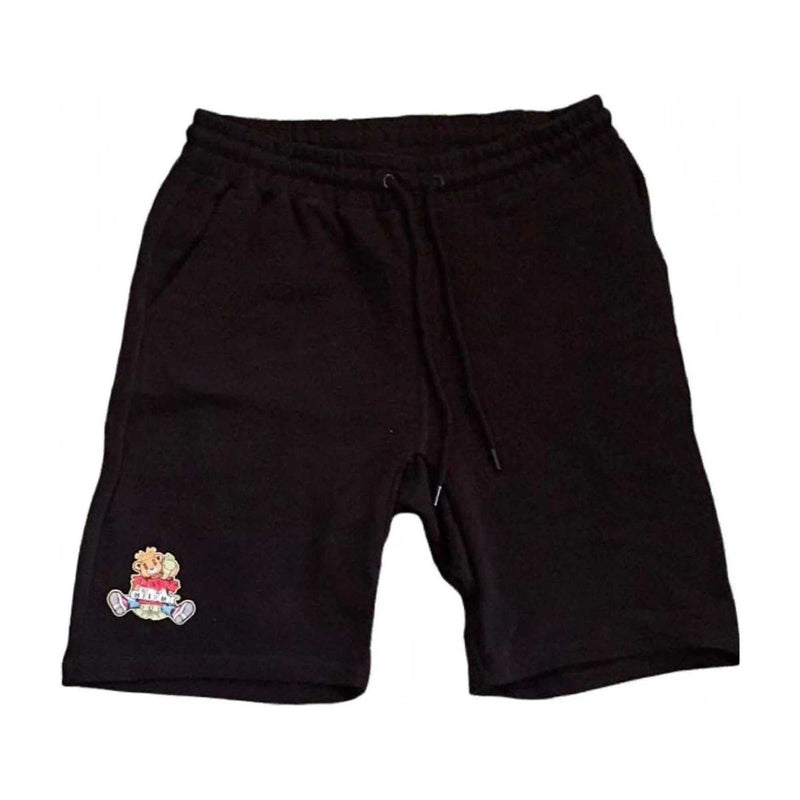 Black Finessing For A Check Shorts
